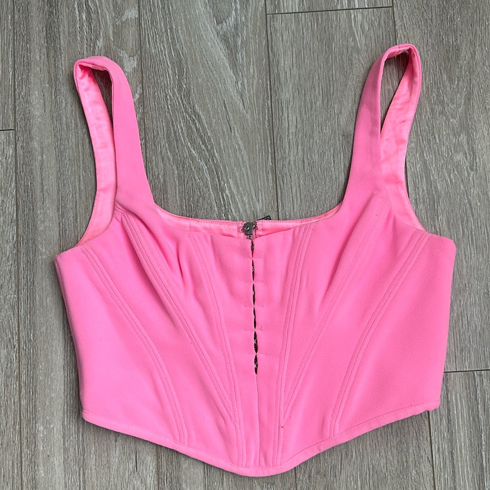 House of CB pink corset top
